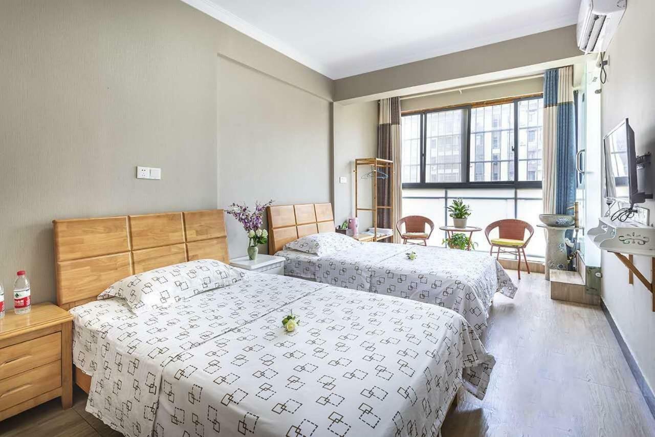 Huanlesong Youth Hostel ووهان المظهر الخارجي الصورة